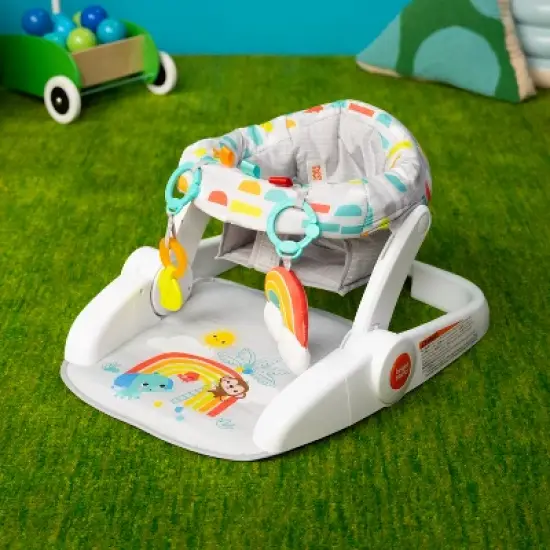 Bright Starts Learn-to-Sit 2-Position Floor Seat - Playful Paradise image {12}