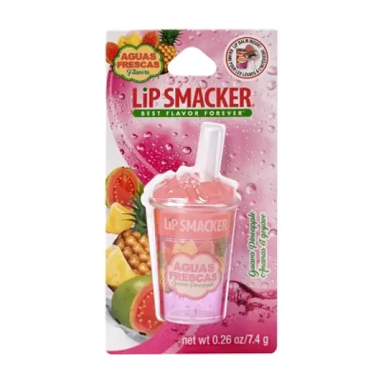 Lip Smacker Aguas Frescas Lip Balm - Guava Pineapple - 0.26oz image {3}
