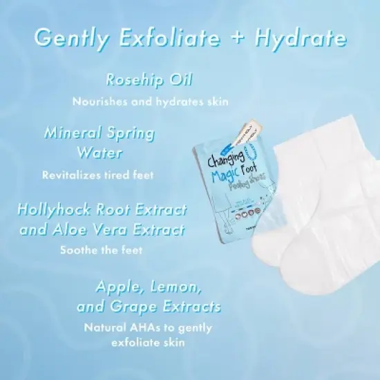 TONYMOLY Changing U Magic Foot Peeling Shoes - 3pk image {3}