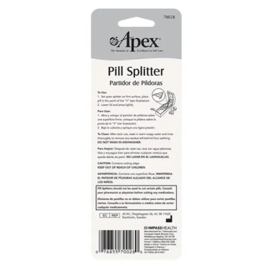 Apex Pill Splitter - 1 ct image {1}