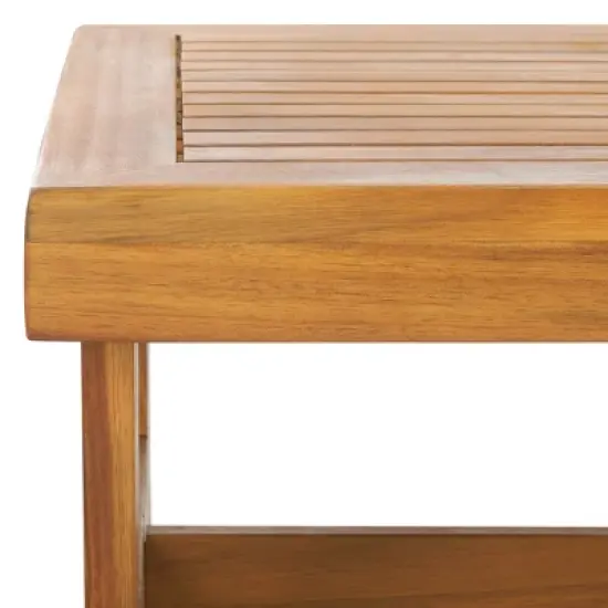 Dune Coffee Table - Indoor/Outdoor - PAT7330 - Natural - Safavieh image {2}