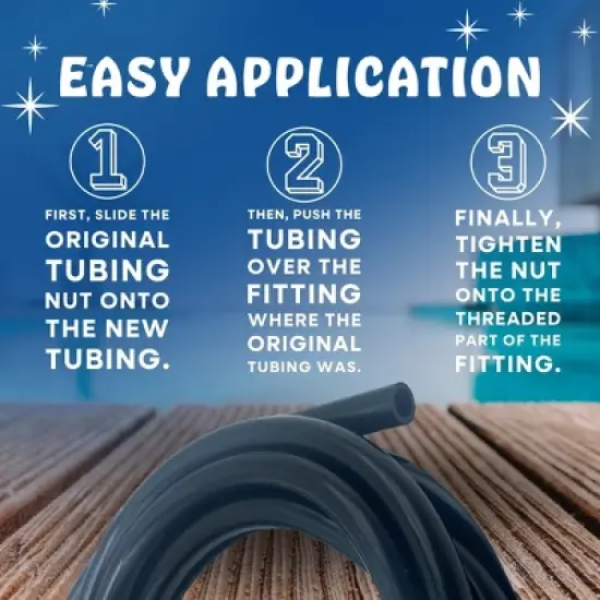 Poolzilla 8&rsquo; FT Chlorinator Tubing - Compatible with Hayward CLX220J, CL220, CLX220GA image {4}