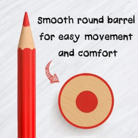 Darice Colored Pencils Bulk, 24 Packs,  Pre-Sharpened Kid Coloring Book Pencils Set image {3}