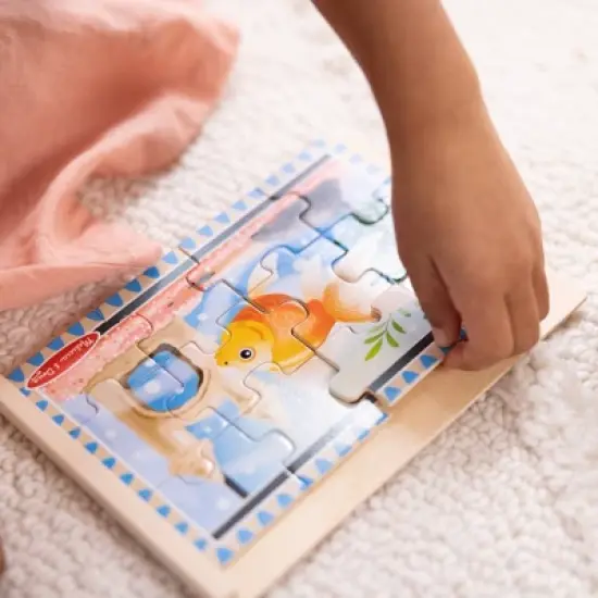 Melissa & Doug Wooden Jigsaw Puzzles in a Box - Pets, Vehicles image {5}