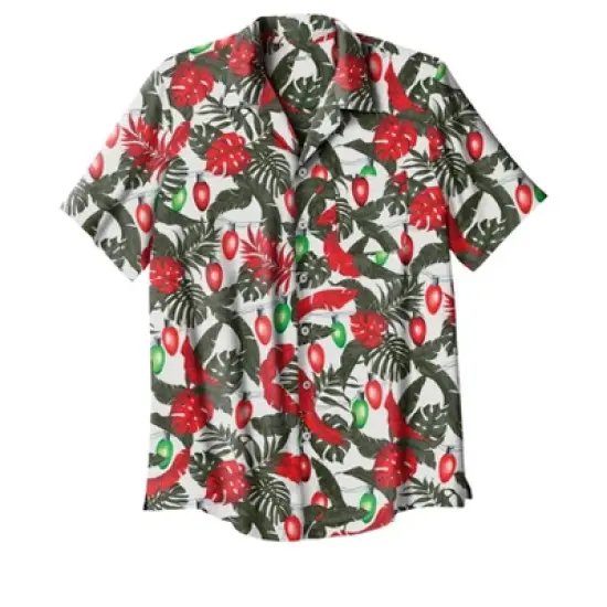 KS Island by KingSize Men's Big & Tall  Printed Rayon Short-Sleeve Shirt image {21}