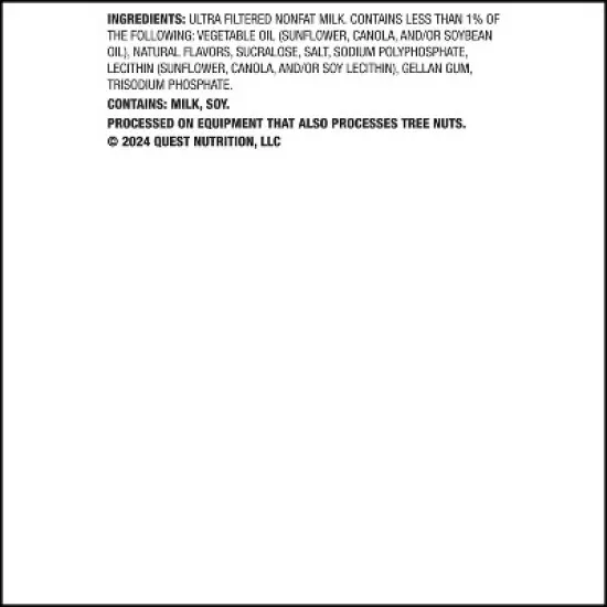 Quest Nutrition Ready to Drink High Protein Milkshake - Strawberry - 4ct/56 fl oz image {7}