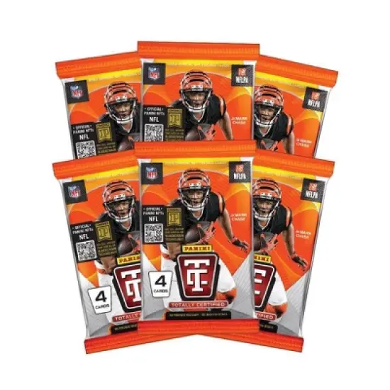 2024 Panini NFL Totally Certified Football Trading Card Blaster Box image {2}