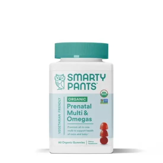SmartyPants Organics Prenatal Formula Multivitamin Gummies - 90ct image {2}