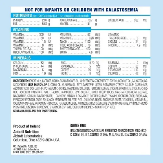 Similac Pure Bliss Non-GMO Powder Infant Formula - 24.7oz image {3}