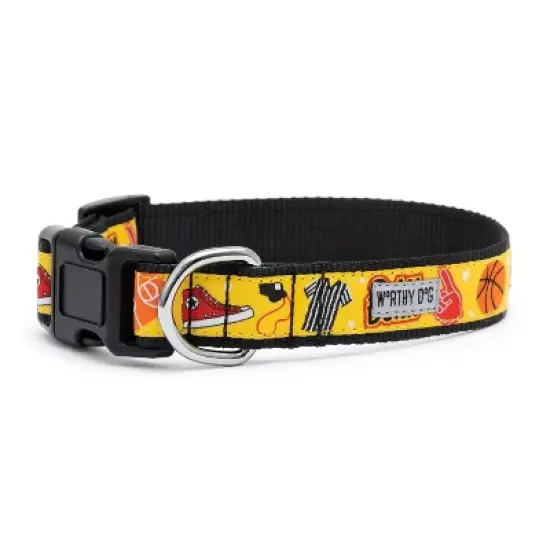 The Worthy Dog Slam Dunk Adjustable Dog Collar image {2}