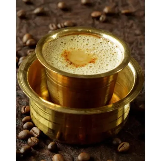 Cothas Traditional Premium Blend Authentic Filter Cofee Powder - Pack of 2 , 500g = 1000g [ 70% coffee, 30% chicory ] image {2}