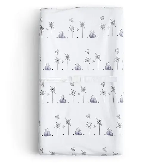 JumpOff Jo Waterproof Fitted Changing Pad Cover - Soft Plush Minky Fabric - Bears image {2}