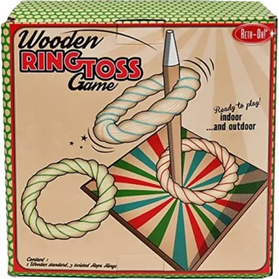 Fun2Give: Pop It Up Ret-Oh! Ring Toss Game, Ages 3+ image {3}