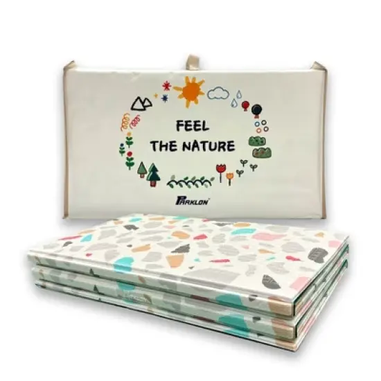 Deco Terrazzo Portable Folding Play Mat image {1}