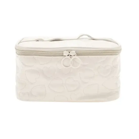 Unique Bargains Rectangle Heart Makeup Bag 1 Pc image {5}