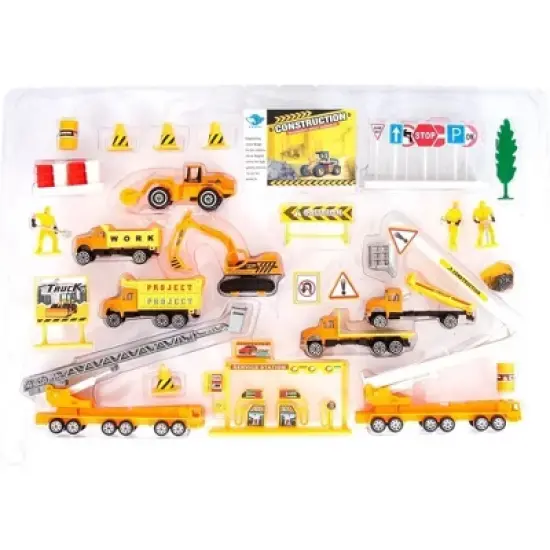Big-Daddy Construction Toy Set Perfect Kids Construction Play Set With 40+ Pieces image {1}