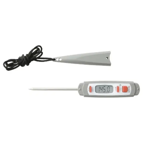 Taylor&reg; Precision Products Antimicrobial Instant-Read Digital Thermometer in Gray image {3}