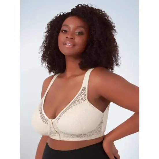 Leading Lady The Lora - Back Smoothing Lace Front-Closure Bra image {6}