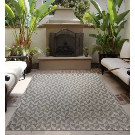 Shifted Chevron Outdoor Rug - Project 62 image {4}