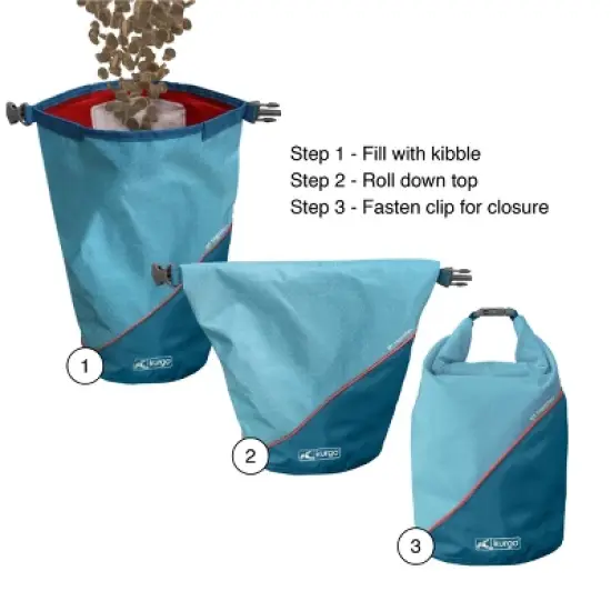 Kurgo 5lbs Kibble Dog and Cat Food Storage Carrier image {2}