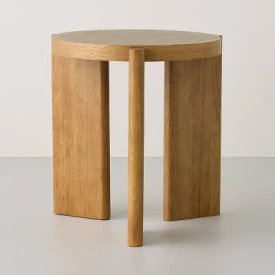 Natural Wood Accent Table - Hearth & Hand&trade; with Magnolia image {2}