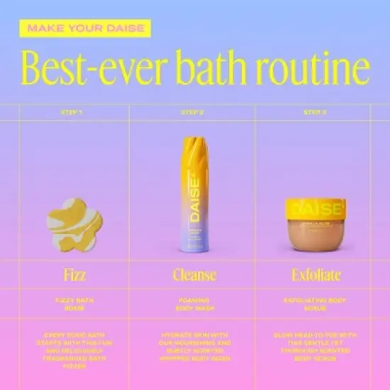 DAISE Soft Serve Bath Bomb - Vanilla Swirl - 3oz image {5}