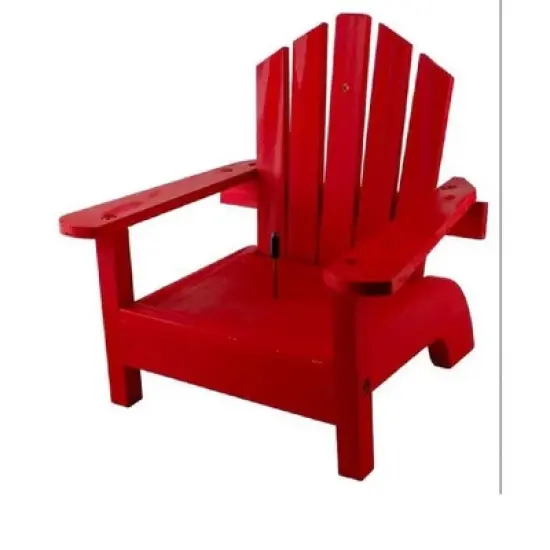 Woodlink Audubon Red Lake & Cabin Adirondack Chair Squirrel Feeder (7.5" X 9" X 9.25") image {2}