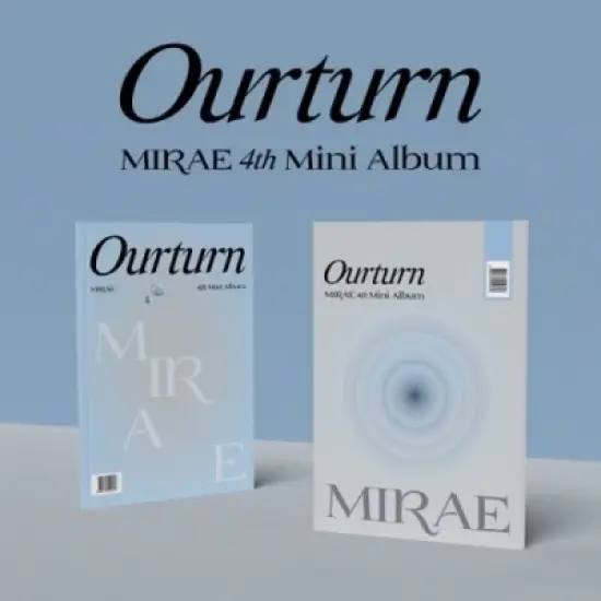 Mirae - Ourturn - Random Cover - incl. 88pg Photo Book, Photo Card, Poster, DIY Bookmark, Bookmark, Message Card + 2 Stickers (CD) image {1}