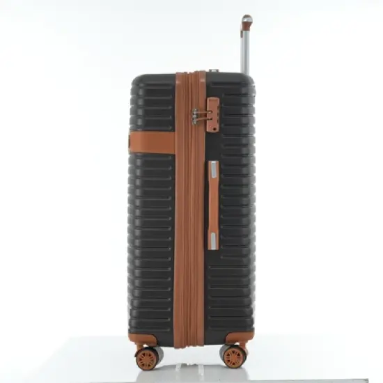 4 PCS Expandable ABS Hard Shell Lightweight Luggage Set with 4 Packing Cubes, Spinner Wheels and TSA Lock 16"20''24''28'' 4M - ModernLuxe image {9}