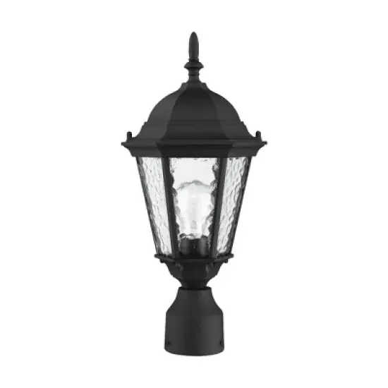 Livex Lighting Hamilton 1 - Light Post Light in  Textured Black image {2}