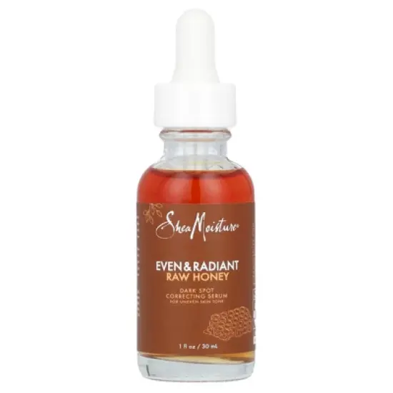 SheaMoisture Even & Radiant Raw Honey, Dark Spot Correcting Serum, 1 fl oz (30 ml) image {4}
