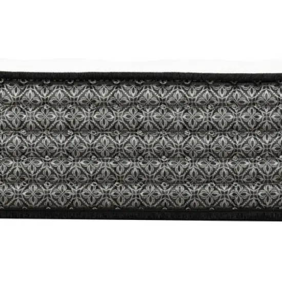 HomeStock Majestic 12 in. Pocket Coil Hybrid Mattress, Gray image {5}