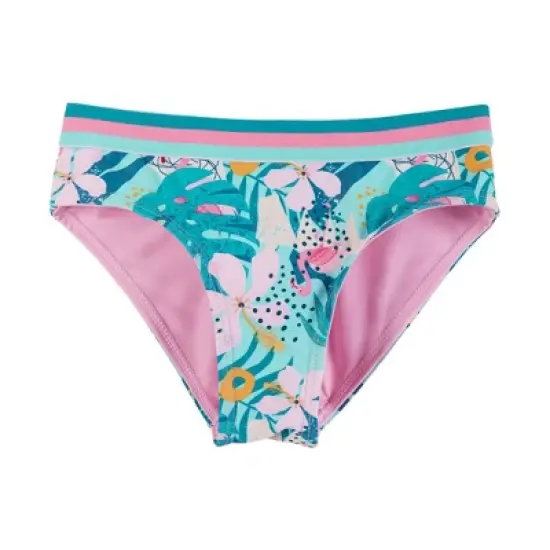 Andy & Evan Toddler  Reversible Tankini Blue, Size 3T image {3}