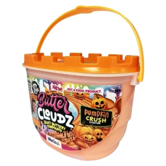 Compound Kings Halloween Pumpkin Crush Butter Cloudz Tub: Creative Thinking Slime for Kids & Adults, 1 Piece image {3}