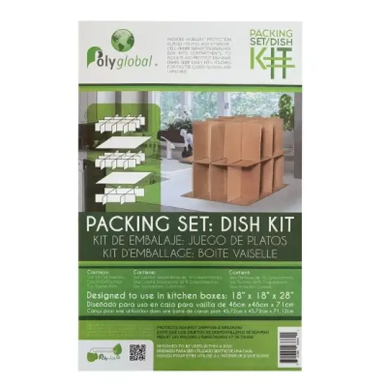 UBMOVE Dish & Glass Partition Insert Kit 4 pack fits in our kitchen boxes image {7}