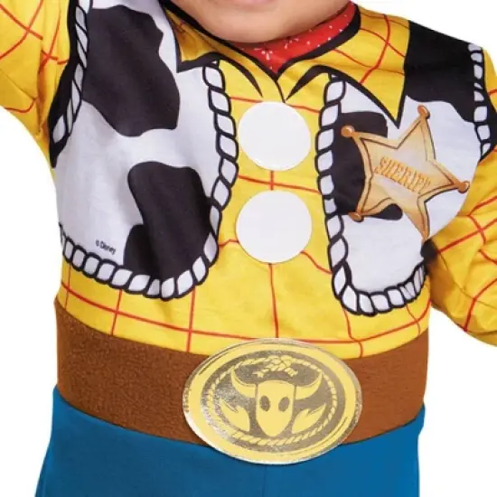 Baby Disney Toy Story Woody Deluxe Halloween Costume Jumpsuit image {3}