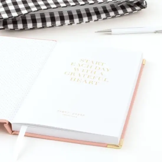 Sugar Paper Essentials 2024 Planner 8.5"x6.5" Casebound Weekly/Monthly Pink image {5}