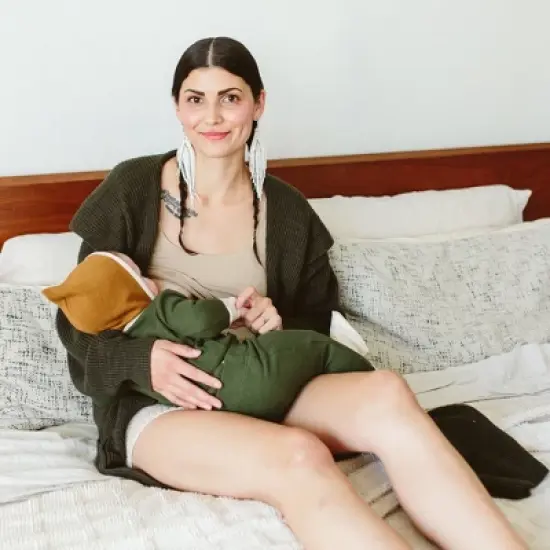 Goumikids Thermal Viscose + Organic Cotton Long Sleeve Bodysuit image {5}