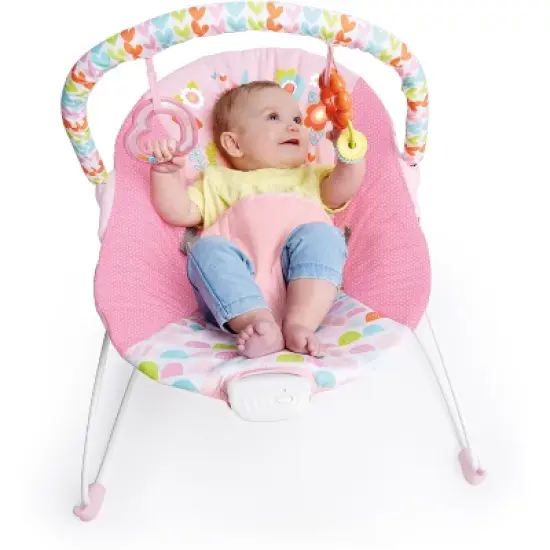 Bright Starts Vibrating Bouncer with Toy Bar image {7}