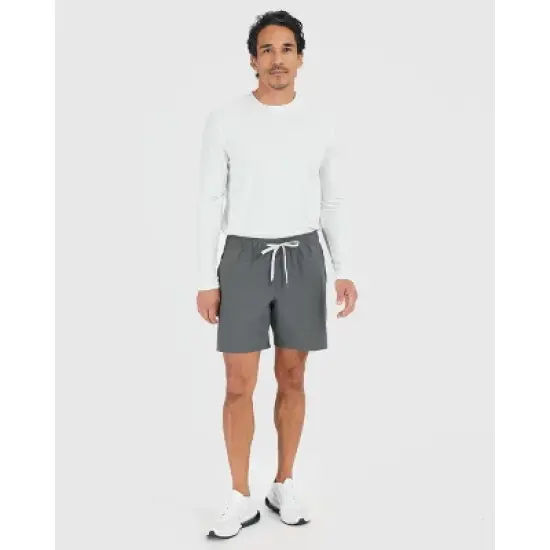 Men's Carbon Active Quick Dry Shorts with Liner - True Classic image {7}