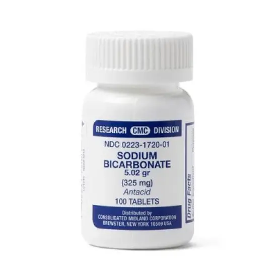 CMP Sodium Bicarbonate 325mg Tablets, 100 Ct image {3}