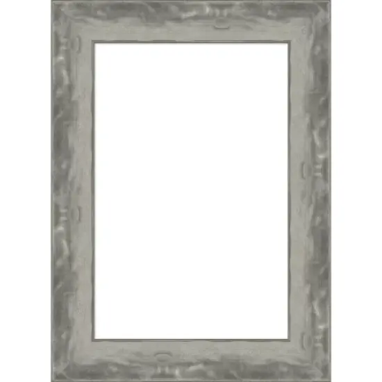 Amanti Art Waveline Silver Narrow Framed Dry Erase Magnetic Board image {8}