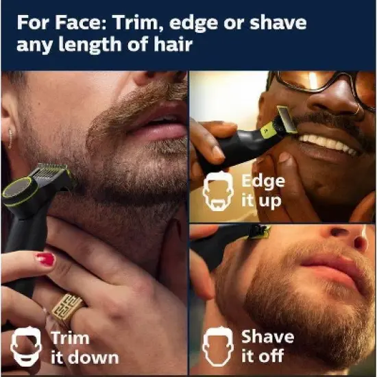 Philips Norelco OneBlade 360 Pro Face & Body Trimmer image {5}