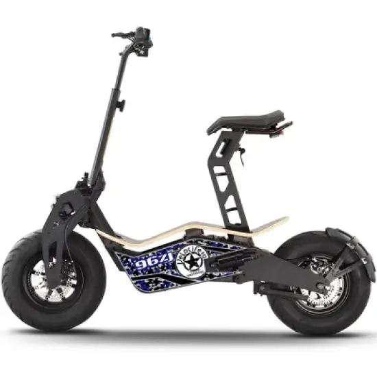 MotoTec Mad 1600w 48v Electric Scooter image {3}