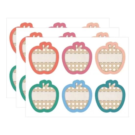 Carson Dellosa Education True to You Boho Apples Cut-Outs, 36 Per Pack, 3 Packs image {4}