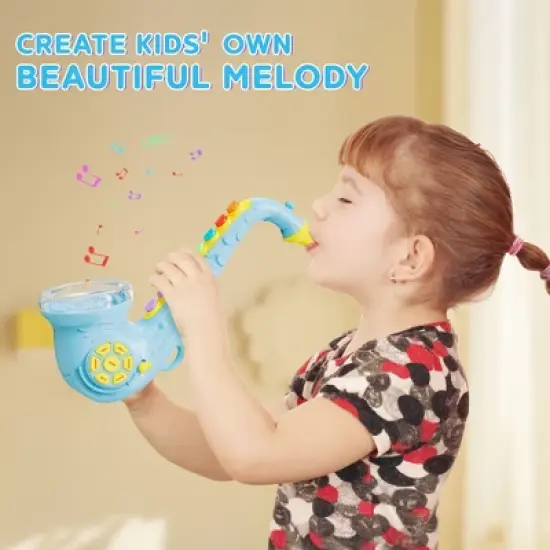 Contixo KT1 Saxophone Toy, Blue Digital Saxaboom Gift for Toddlers Kids image {6}