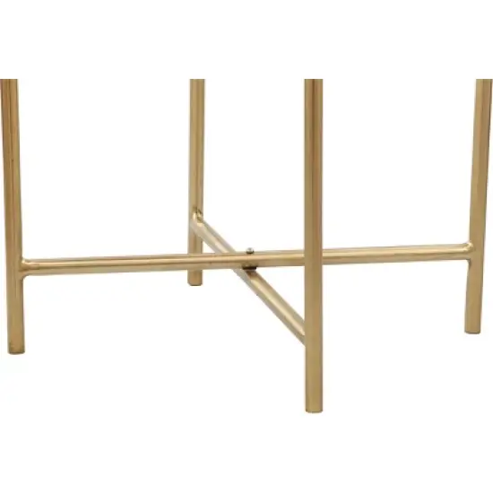 Antwohnette Side Table Marble Gray - ZM Home image {4}