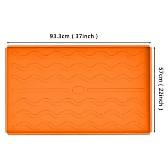 Reusable Silicone Griddle Mat,High Edge Design Outdoor Cooking Tools Accessories,Protect Griddle From Rodents Debris Rust image {4}