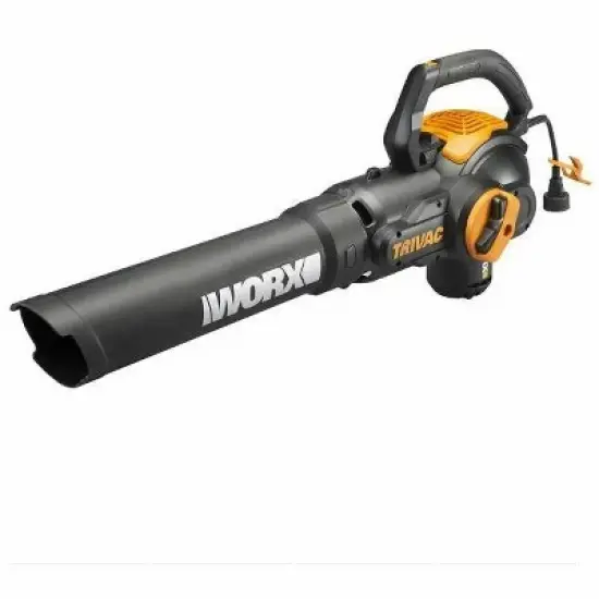 Worx WG524 12 Amp TRIVAC 3-in-1 Electric Leaf Blower/Mulcher/Vac with Leaf Collection System image {4}