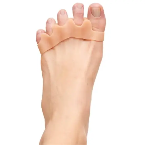 ZenToes Silicone Toe Separators for Correct Toe Alignment - 1 Pair image {2}
